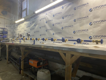 Рампа наполнительная  на 40 баллонов РНП 02/20/200